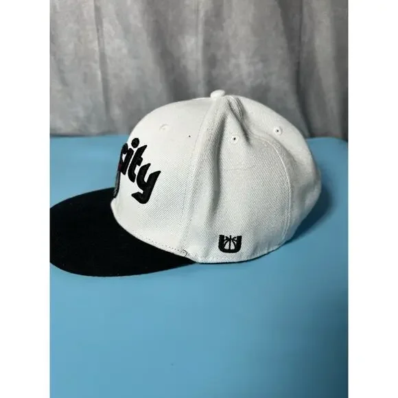 Rip City White & Black Hat Adjustable Size - Picture 3 of 7
